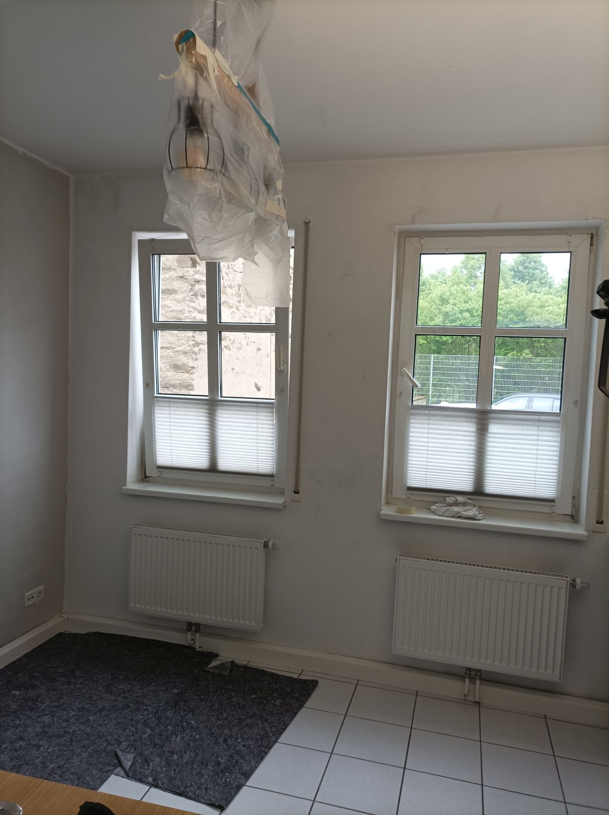 Küchenbereich vor den Arbeiten